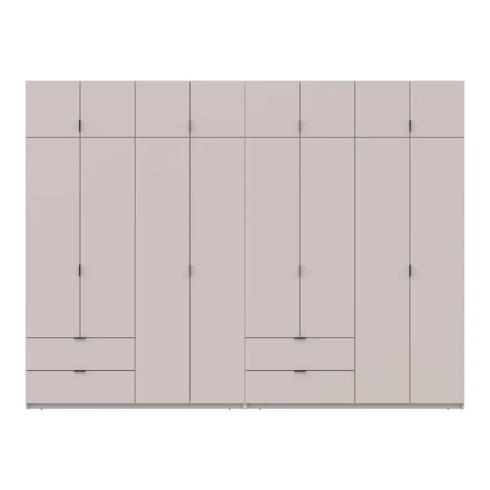 Шкаф для одежды Doros Лукас Кашемир 4+4 ДСП 320х50х240 DRS-011720 (42005128) Днепр - изображение 4