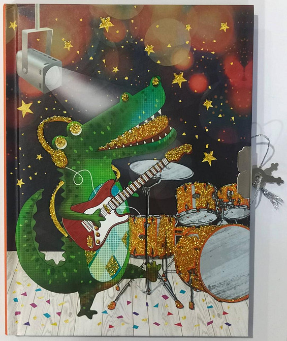 Блокнот дитячий на замочку 178x133mm, 70g, 56 л, Кроко, шт Київ - фото 1