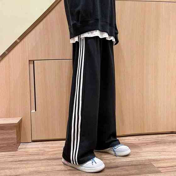 Жіночі утеплені штани з лампасами тринитка на флісі Одеса