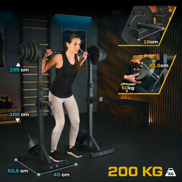 Стійки під штангу Trex Sport TX-090S регульовані Київ - фото 6