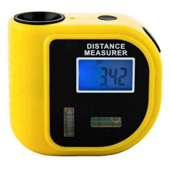 Дальномер ультразвуковая рулетка Ultrasonic CP-3010 + лазер + термометр + уровень Киев