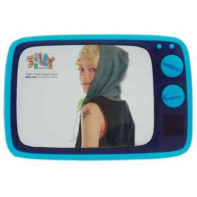 Фоторамка Стародавнє кіно, блакитна Ровно