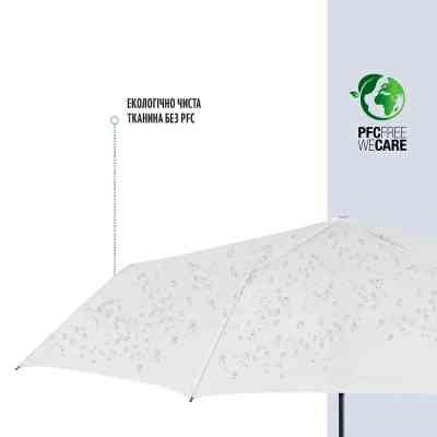 Зонт Perletti Ombrelli promozionali Складной Автоматический Белый (96007-04) Винница