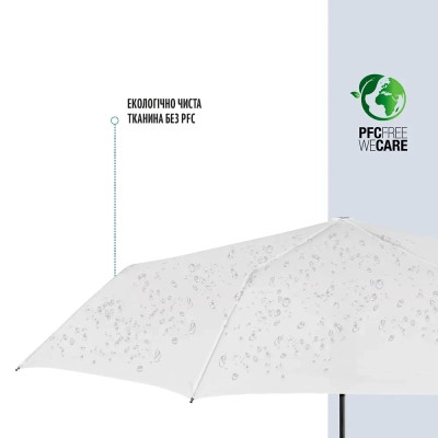 Зонт Perletti Ombrelli promozionali Складной Автоматический Белый (96007-04) Винница - изображение 5