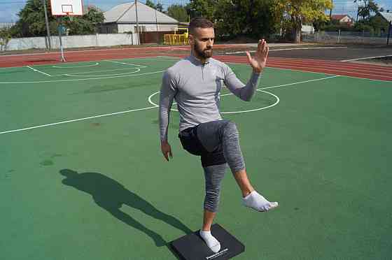 Мат балансувальний (платформа) Power System PS-4066 Balance Pad Physio Black Каменское