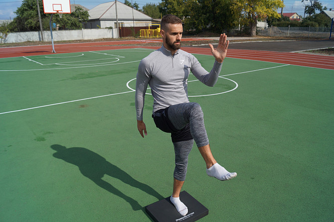 Мат балансувальний (платформа) Power System PS-4066 Balance Pad Physio Black Каменское - изображение 5