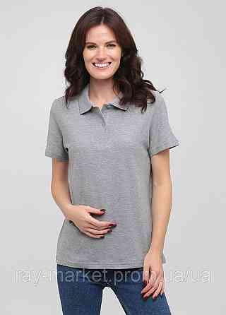 Поло базове Stedman Polo приталене жіноче сірий меланж (ST3100-GYH) M Київ