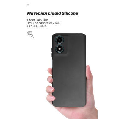 Чехол для мобильного телефона Armorstandart ICON Case Motorola G04 Camera cover Black (ARM73890) Винница - изображение 7