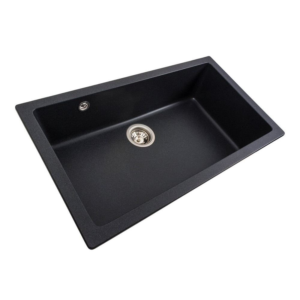 Гранітна мийка для кухні VALESO PARUANA 7945 матова Карбон Коломыя - изображение 1