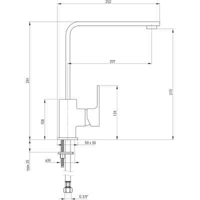 Змішувач Deante Anemon (BBZ_N62M) Вінниця