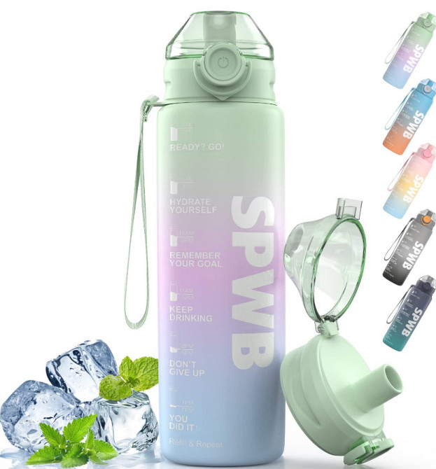 Спортивна пляшка 1л 19570 Луцьк - фото 1