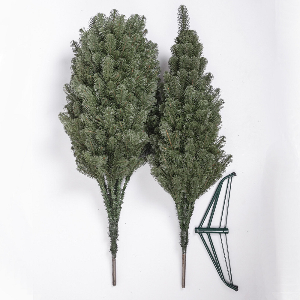 Лита штучна ялинка 1.1 м зелена, новорічна ялинка Карпатська V18 ялинка штучна реалістична Прем Київ - фото 8