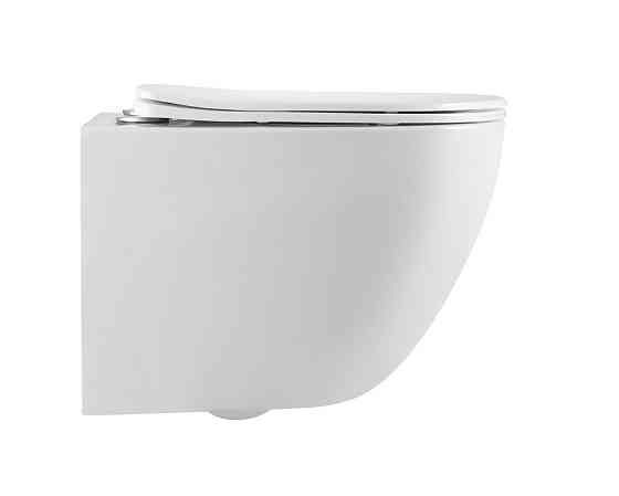 Унітаз підвісний Mixxus ELLIPSE-0306-T3 520x360x365mm, система змиву TORNADO 3.0   ( MI6704 ) 25587 Харьков