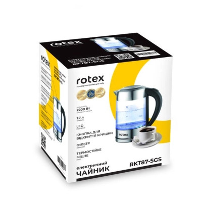 Электрочайник Rotex RKT87-SGS Винница - изображение 9