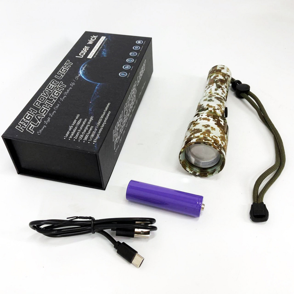 Потужний ліхтар для дому топ-ліхтарик PLD-AK132M, Світлодіодний ліхтар із тривалим часом світіння XY-59 Львів - фото 4