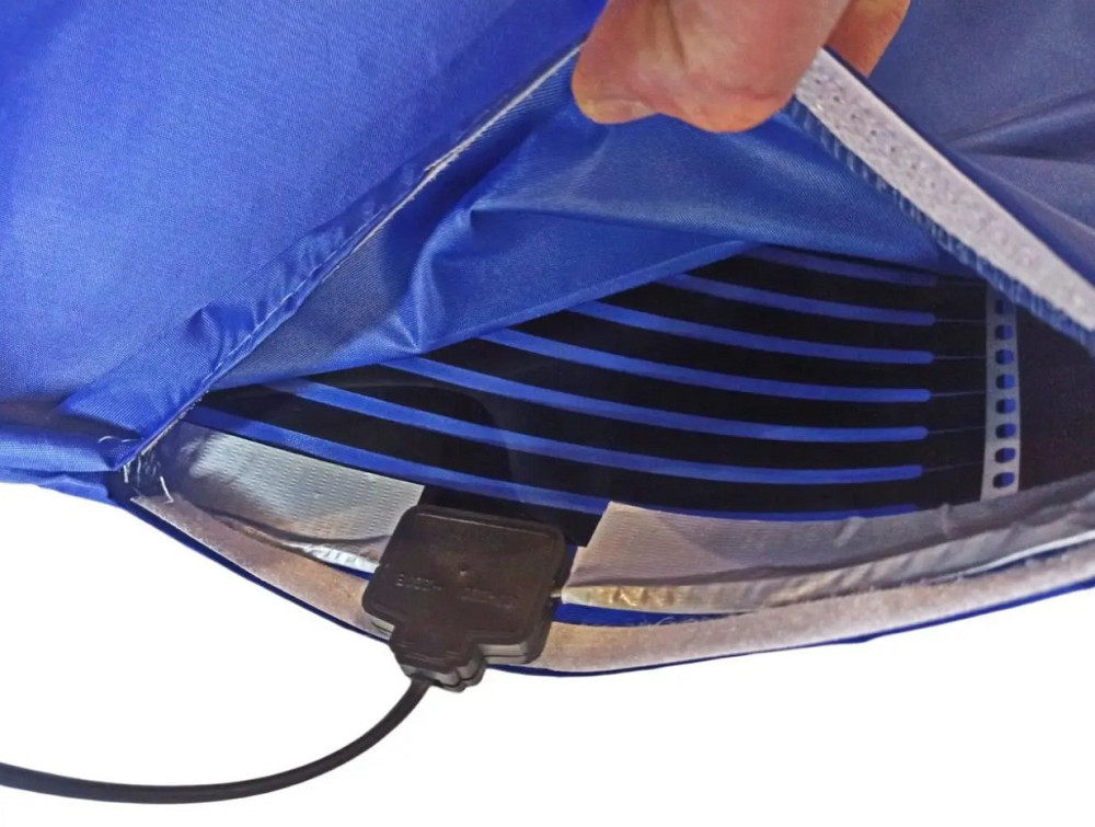 Електрокилимок плівковий ЕК5-220 50х50 см, синій Вінниця - фото 2