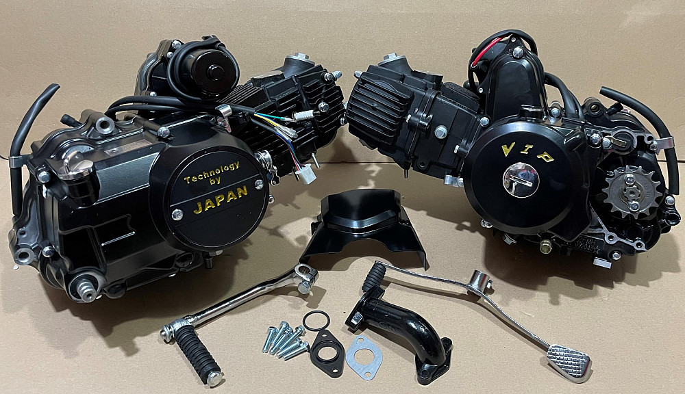 Двигун Delta, Activ 110cc (МКПП 152FMH) (чорний) VDK-3 Київ - фото 1