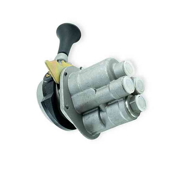 Кран Камаз Евро, МАЗ (ручник) обратного действия 4 выхода тормоза Мукачево