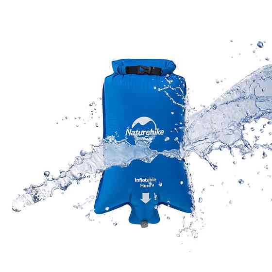 Герметичний мішок для накачування матрацу Naturehike FC-10 NH19Q033-D blue Киев