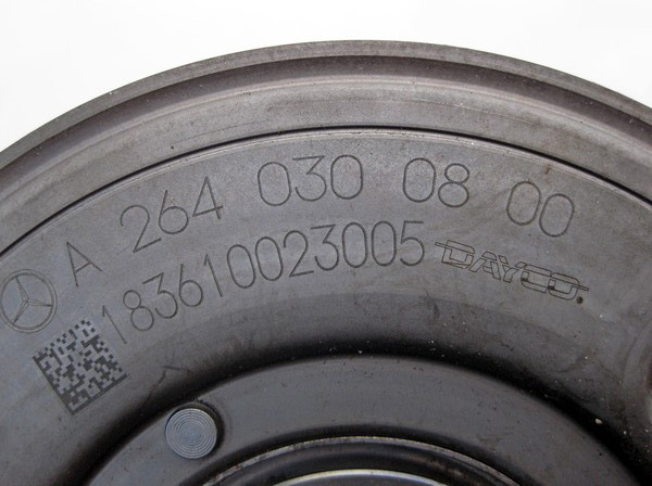 Mercedes-Benz  A2640300800 Шків колінвалу двигунів M264 R4 1.5 2.0л E-Class W213 C238 C-Class W205 CLS C257 S-Class W222 Одеса - фото 4