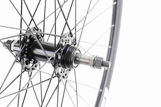Колесо 29" заднє Disk-brake, обід "крапля" алюмінієвий, втулка 14Gx36H, під вольнобіг, кріпл. гайка, "GRAVITY" Бершадь