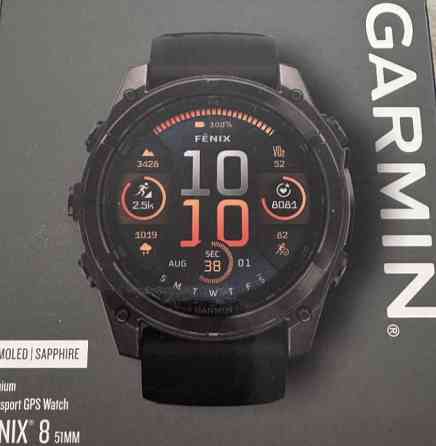 Смарт -Часы Garmin Fenix 8 51mm Sapphire AMOLED . Киев