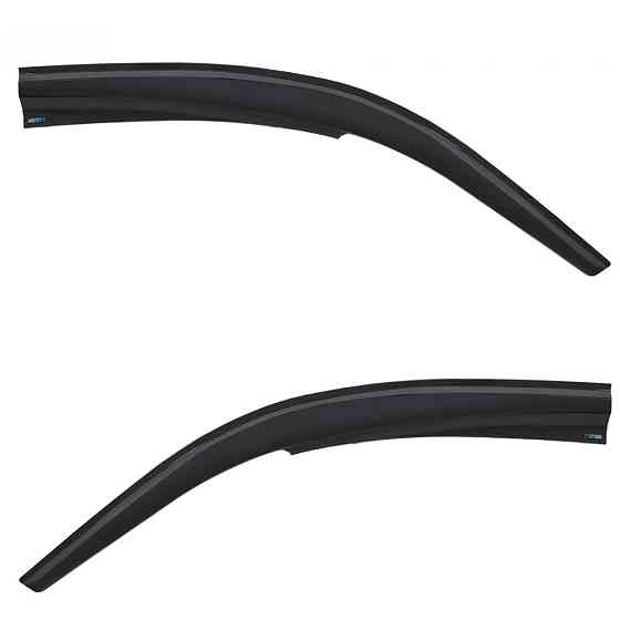 Дефлекторы окон (ветровики) Renault Express 2020-2024, 2шт, SunPlex, на скотче Винница