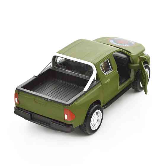 Автомодель серії Шеврони Героїв - Toyota Hilux - Червона калина Днепр