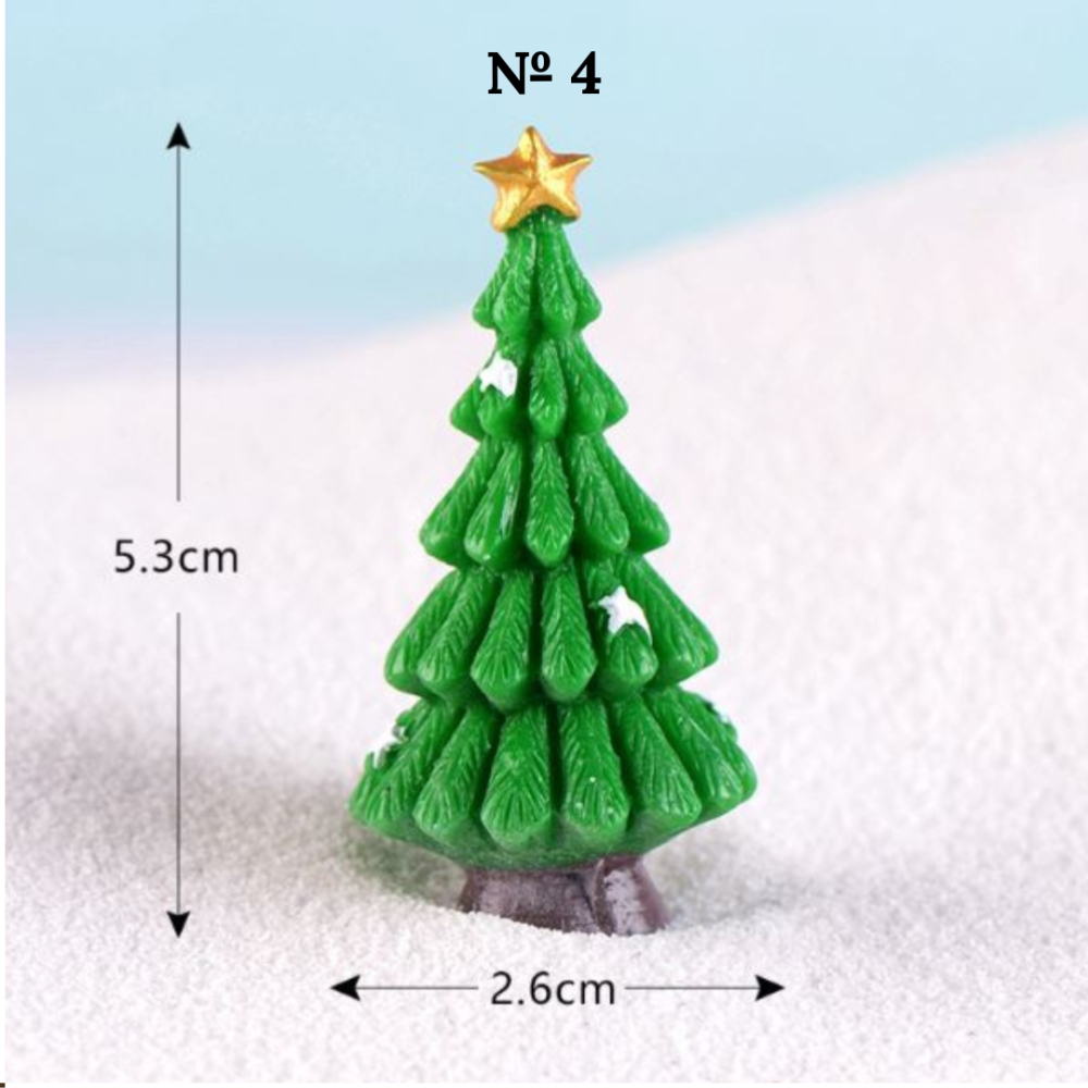 Новогодние фигурки Зайцы озорники Набор 12 фигурок для флорариума, мини-сада, микроландшафта, новогодних инсталляций Одесса - изображение 10