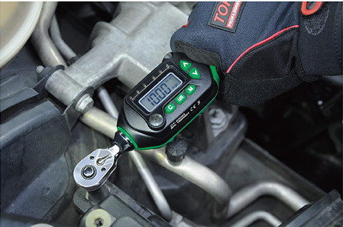 Ключ динамометричний електронний TOPTUL 4.2-85Нм (двосторонньої дії) 3/8" укорочений DT-085S3 Одеса - фото 2