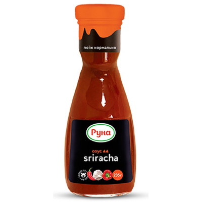 Соус Руна Шрірача 235 г (4820015949608) Вінниця - фото 1