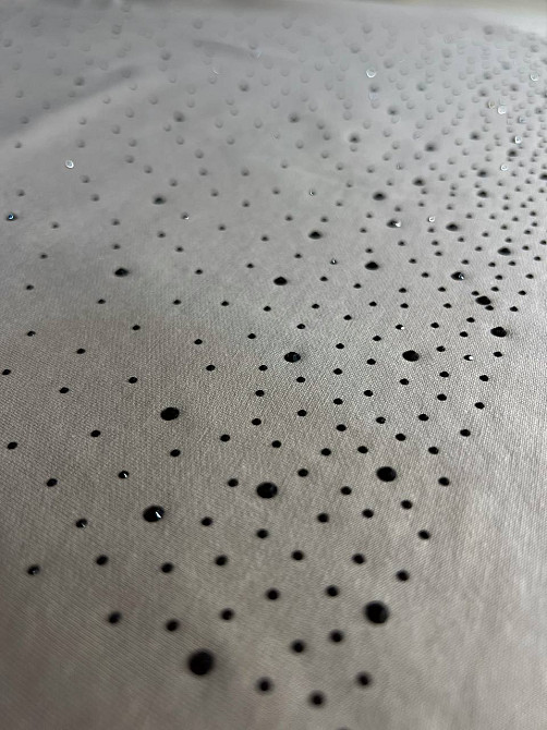 Костюм жіночий Aidin 11-3 оверсайз футболка з шортами з камінцями бежевий, бежевий, one size Київ - фото 19