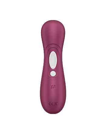 Вакуумный клиторальный стимулятор Satisfyer Pro 2 Generation 3 Satisfyer Liquid Air, бордовый Sex Aura Киев