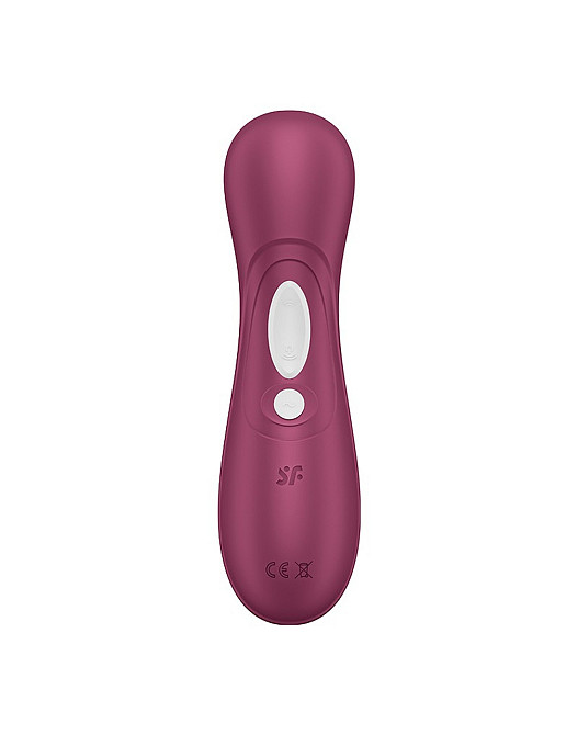 Вакуумный клиторальный стимулятор Satisfyer Pro 2 Generation 3 Satisfyer Liquid Air, бордовый Sex Aura Киев - изображение 4