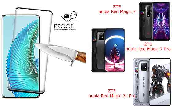 Захисне скло HyperGlass Pro для ZTE nubia Red Magic 7, 7 Pro, 7s Pro – максимальна чутливість та захист Київ