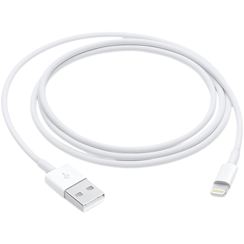 Кабель USB 99% Original Lightning MD818 (Foxconn) E75 (w/o pack) White Рівне - фото 4