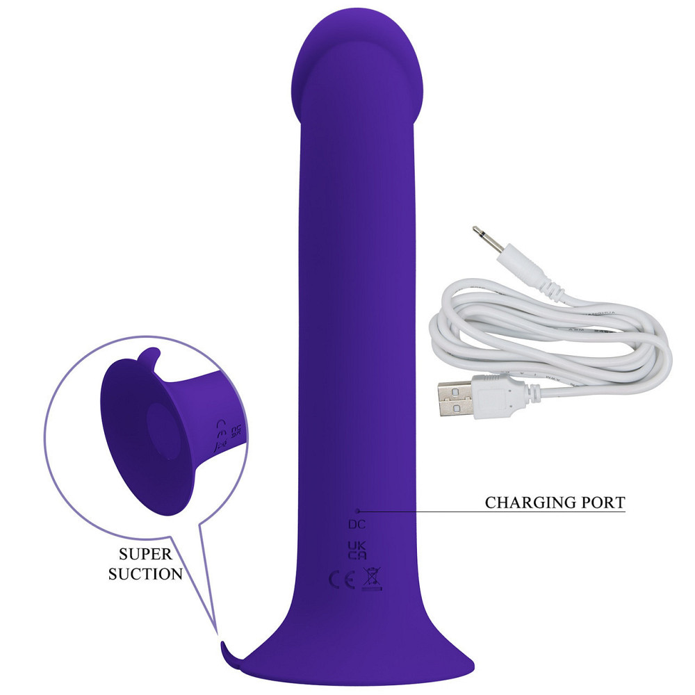 Вібратор PRETTY LOVE Murray - Youth, 12 pulse wave settings 12 vibration functions Suction base Sex Aura Київ - фото 4
