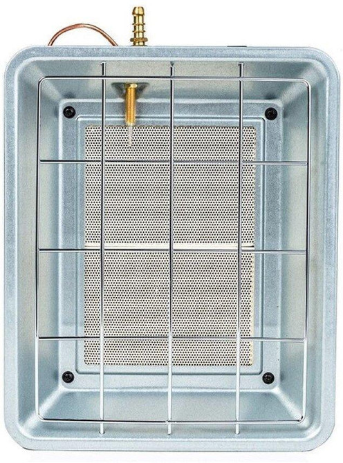 Газовий інфрачервоний обігрівач 3,4 кВт RAVANSON BRI-85N + газовий редуктор Bradas 37 мбар Київ - фото 4