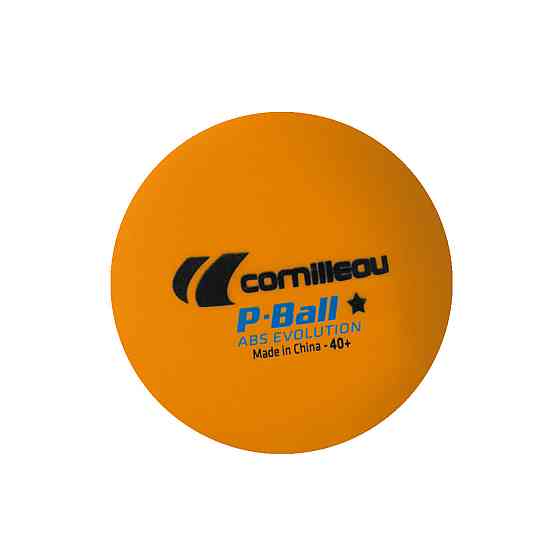Мячи для настольного тенниса Cornilleau P-BALL ABS EVOLUTION 1* 72 шт, оранжевые Киев