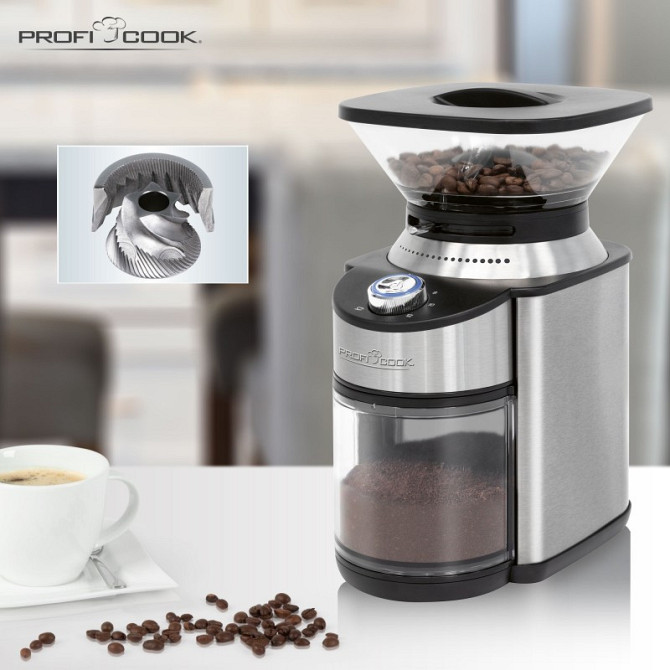 Электрическая кофемолка 16 ступеней регулировки помола Profi Cook PC-EKM (1205) Нововолынск - изображение 6