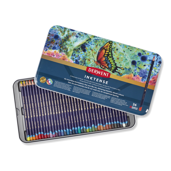 Чернильные карандаши Inktense 36кол Derwent Киев