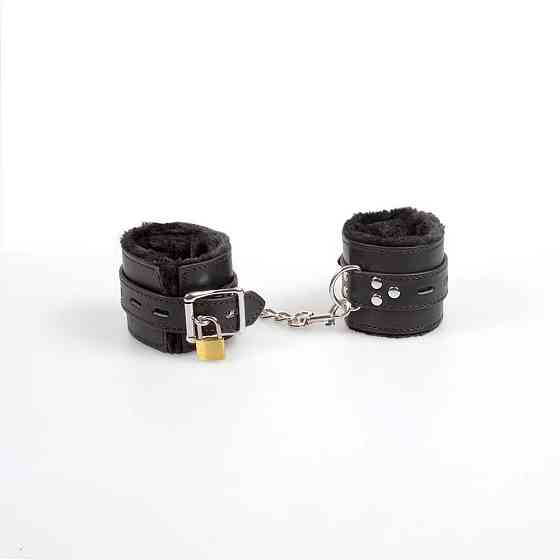 Наручники - Black Bondage Handcuffs Sex Aura Київ