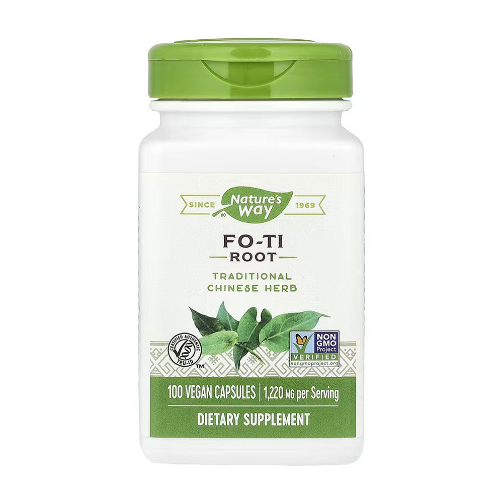 Рослинна добавка Nature's Way Fo-Ti Root - 100 vcaps Луцьк - фото 1