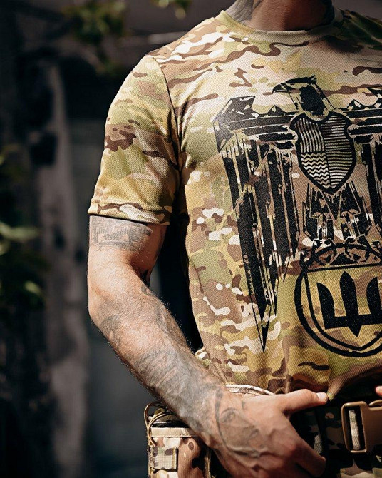 Тактична потовідвідна футболка roman eagle ДЛ7029 Одеса - фото 8