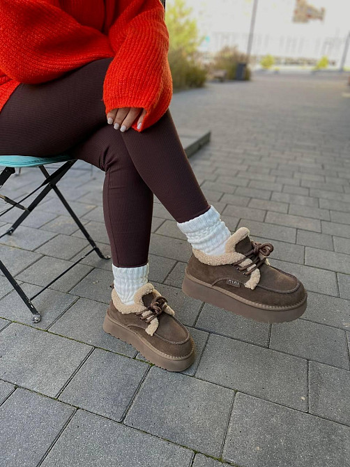 Уги жіночі ITTS S7985-35 коричневі (зима, замша натуральна) (6023) 38 Коломыя - изображение 1