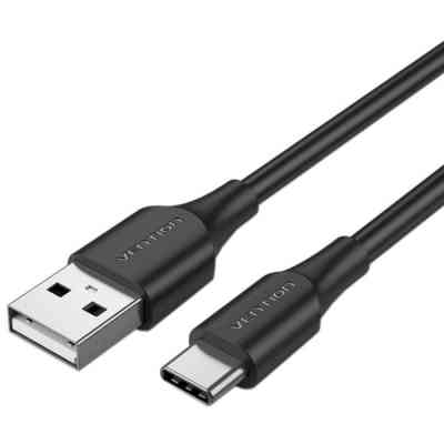 Дата кабель USB 2.0 AM to Type-C 0.5m 3.0A (18W) PVC Vention (CTHBD) Вінниця