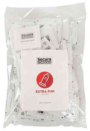Презервативы рельефные SECURA EXTRA FUN 100 шт Sex Aura Киев