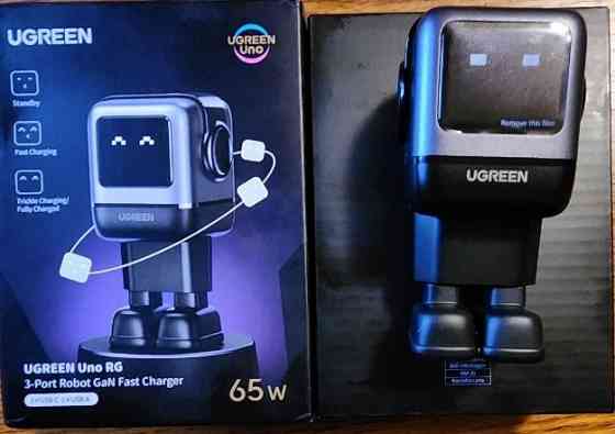 Зарядний пристрій Ugreen Uno RG GaN Fast Charger 65W. Харків