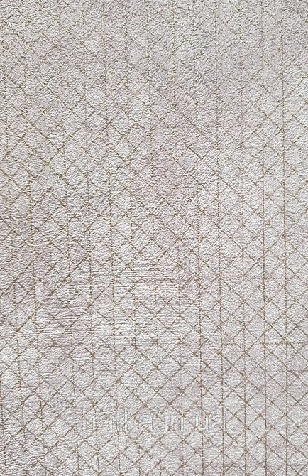 Обои виниловые на флизелине AS creation The Bos 0.53х10 геометрия полоски квадраты золотистые на розовом Киев - изображение 1