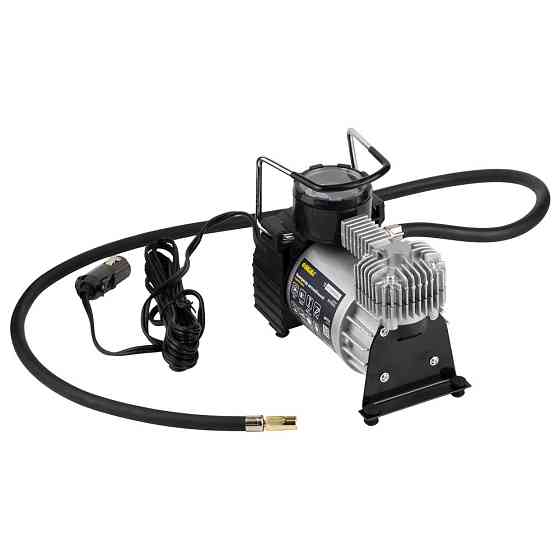 Компрессор автомобильный автостоп 12В 180Вт 15А 35л/мин 10бар сумка, переходник на клеммы SIGMA (6170251) Киев